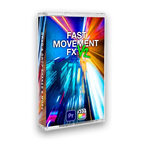 Stock Footage. . Fast movement fx v2